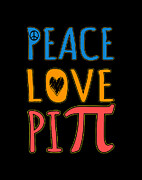 Peace Love Pi Digital Art by Flippin Sweet Gear