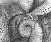 Peanut Painting by Marie Stone-van Vuuren