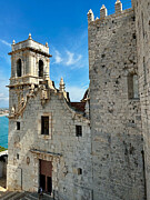 Peniscola's Church of Our Lady of the Hermitage - Ancient Stone Church by the Sea Photograph by Travel Essayist
