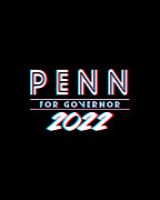 Penn For Governor of Hawaii 22 Digital Art by Flippin Sweet Gear