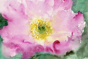 Peony Ruffles in Pink Painting by Elizabeth Reich