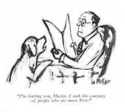 People Who Are More Now Drawing by Warren Miller