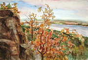 Petit Jean View #4 Painting by Sheila Parsons
