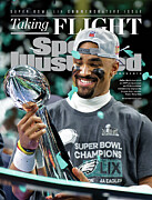 Philadelphia Eagles Super Bowl LIX Championship Cover Featuring Jalen Hurts Photograph by Sports Illustrated