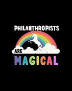 Philanthropists Are Magical Digital Art by Flippin Sweet Gear