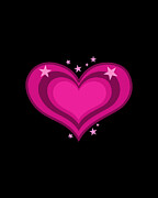 Pink Heart Valentines Day Be Mine Valentine Digital Art by Flippin Sweet Gear