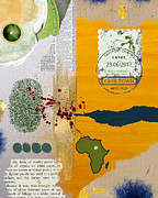 Pirated Moon Mixed Media by Canessa Thomas