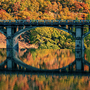 Pit 3 Autumn Photograph by Mike Lee