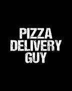 Pizza Delivery Guy Digital Art by Flippin Sweet Gear