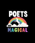 Poets Are Magical Digital Art by Flippin Sweet Gear