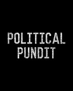 Political Pundit Retro Digital Art by Flippin Sweet Gear