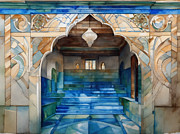 Pool Building Dream Digital Art by Eris and AI