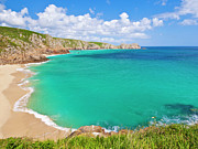 Porthcurno beach, Cornwall, England Photograph by Neale And Judith Clark