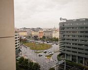Prague has traffic... Photograph by Robert Niemeier