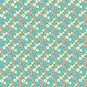 Pride Floral Pattern Collection - Transgender Pride Flag Digital Art by Snow Iris Studio