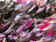 Purple Waves Painting by Onedayoneimage Photography
