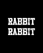 Rabbit Rabbit Digital Art by Flippin Sweet Gear