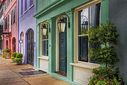 Rainbow Row Charleston SC Photograph by Susan Candelario