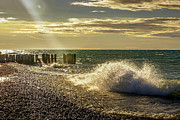 Rays and Waves Photograph by Deb Beausoleil