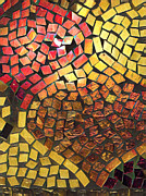 Red and Gold Pattern Photograph by Juliette Becker