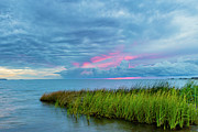 Red Glow Sunset Jockey's Ridge Photograph by David Fountain