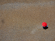 Red Parasol Photograph by Richard Reeve