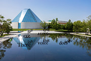 Reflections at Aga Khan Museum, Toronto, Ontario Photograph by John Twynam