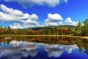 Reflections of Autumn Tranquility Photograph by NorthEast Creativity