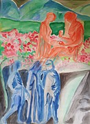 Reign of Life vs Underworld Painting by Enrico Garff