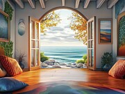 Relax Room Digital Art by Eris And AI
