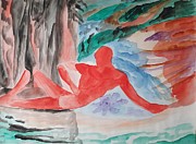 Resting Warrior Painting by Enrico Garff