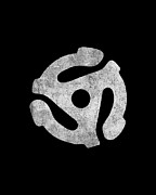 Retro 45 Rpm Record Adapter Digital Art by Flippin Sweet Gear