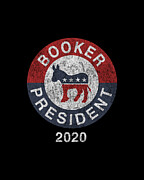 Retro Corey Booker 2020 Digital Art by Flippin Sweet Gear