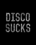 Retro Disco Sucks Digital Art by Flippin Sweet Gear