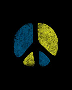 Retro Peace Sign Digital Art by Flippin Sweet Gear