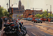 Retro Rides and Vibes Digital Art by Deb Beausoleil