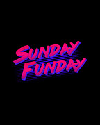Retro Sunday Funday Digital Art by Flippin Sweet Gear