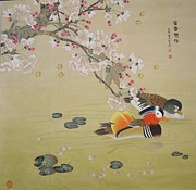 Rich and noble Painting by HuiZhen Zhang