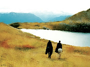 Ride on a Horse Painting by Gradify Creations