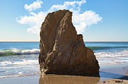 Rock and Clouds at El Matador State Beach Photograph by Matthew DeGrushe