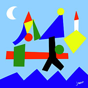 Rocket Ship Digital Art by The Dreamer's Outlet