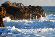 Rocky Rough Surf Photograph by Matthew DeGrushe