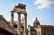 Roman Forum Skyline Photograph by Rebecca Herranen