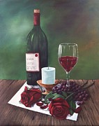 Romance Painting by Marlene Little