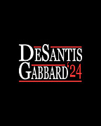 Ron Desantis Tulsi Gabbard 2024 Digital Art by Flippin Sweet Gear