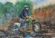 Rooster Tail Painting by Jackson Ordean