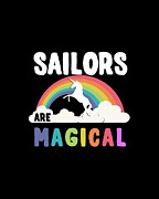 Sailors Are Magical Digital Art by Flippin Sweet Gear