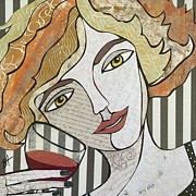 Savoring the Moment Mixed Media by Beth Hanson