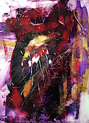 Scarred Rumination Painting by Rodney Frederickson