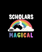 Scholars Are Magical Digital Art by Flippin Sweet Gear
